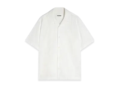 Jil Sander Cotton Poplin Shirt "Optic White"