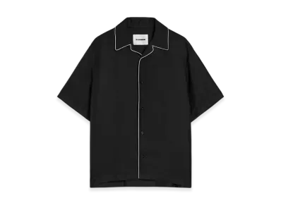 Jil Sander Fluid Viscose Shirt "Black"