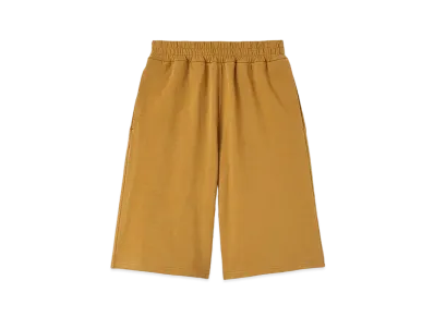 Jil Sander Shorts Relaxed-Fit Cotton Jersey With Double Hem "Cider"