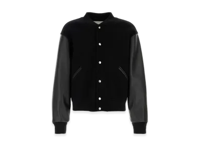 Jil Sander Wool Bomber Jacket "Black"