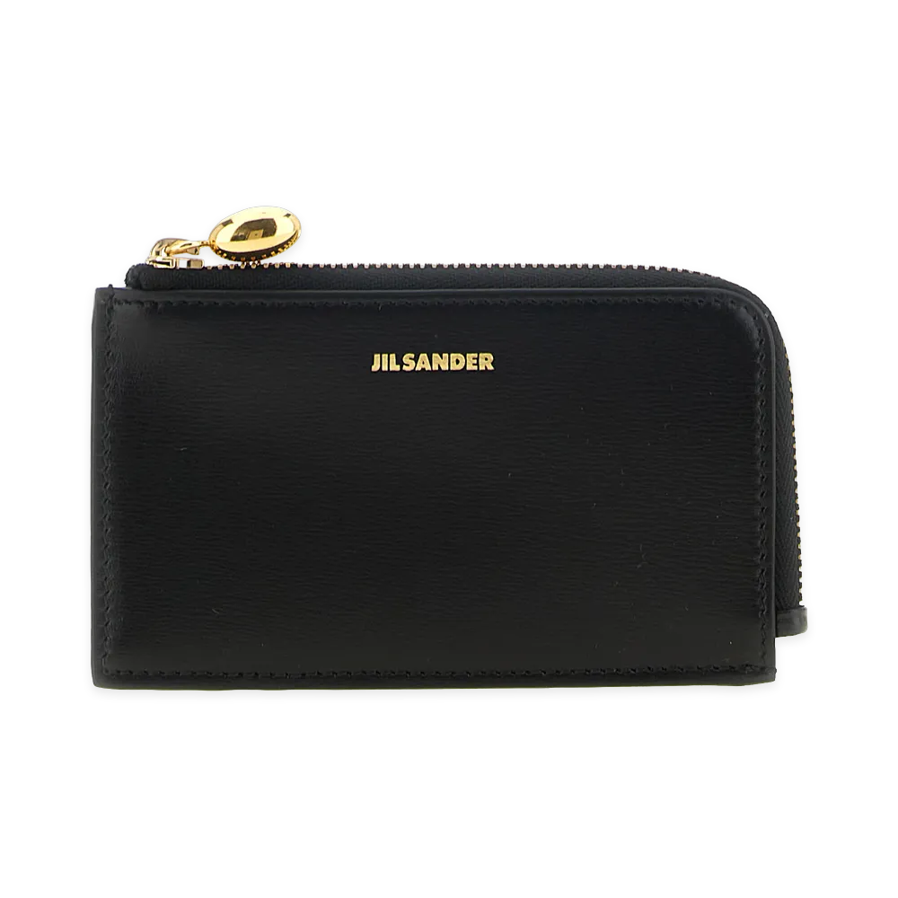 Jil Sander Women's Goji Small Coin Purse "Black"