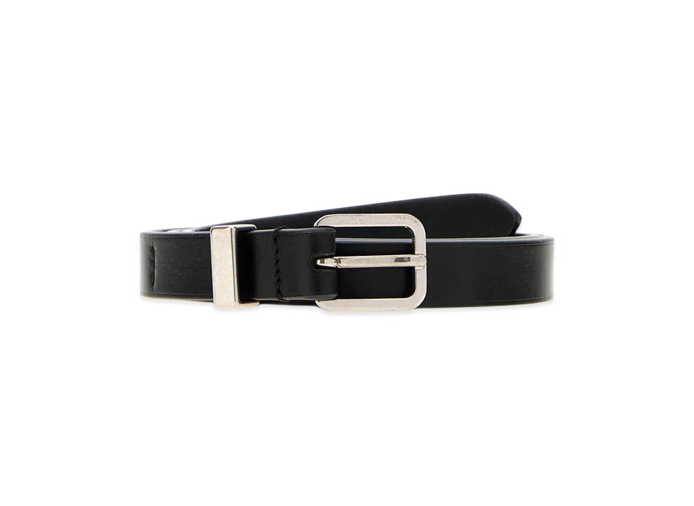 Jil Sander Women's Leather Belt "Black"