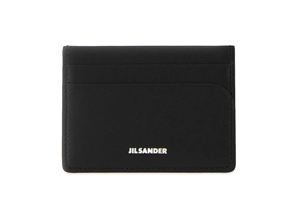 Jil Sander Leather Card Holder "Black"