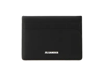 Jil Sander Leather Card Holder "Black"