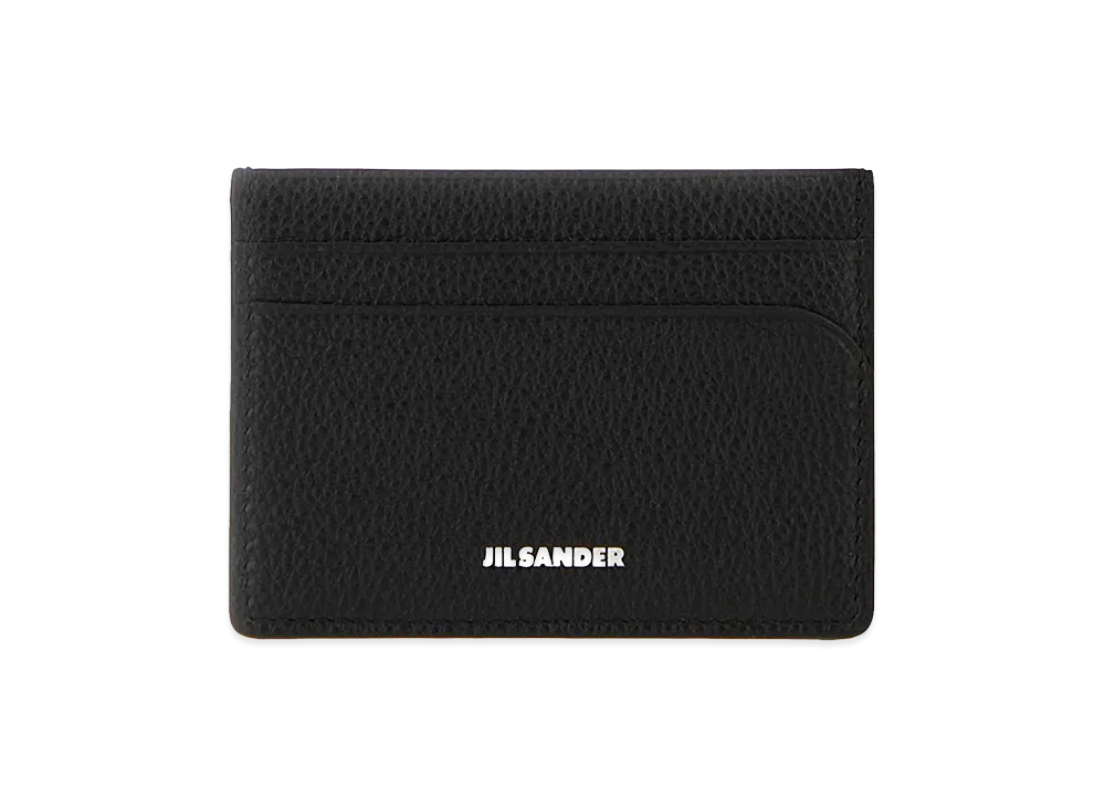Jil Sander Leather Card Holder "Black"