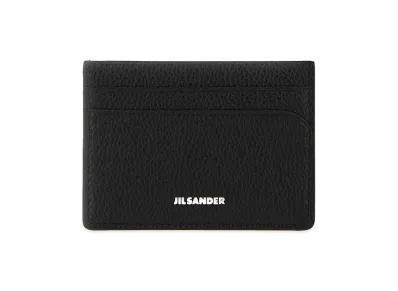 Jil Sander Leather Card Holder "Black"