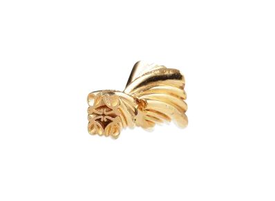 LOEWE Twisted Anagram Single Earring "Gold"