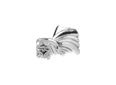 LOEWE Twisted Anagram Single Earring "Silver"