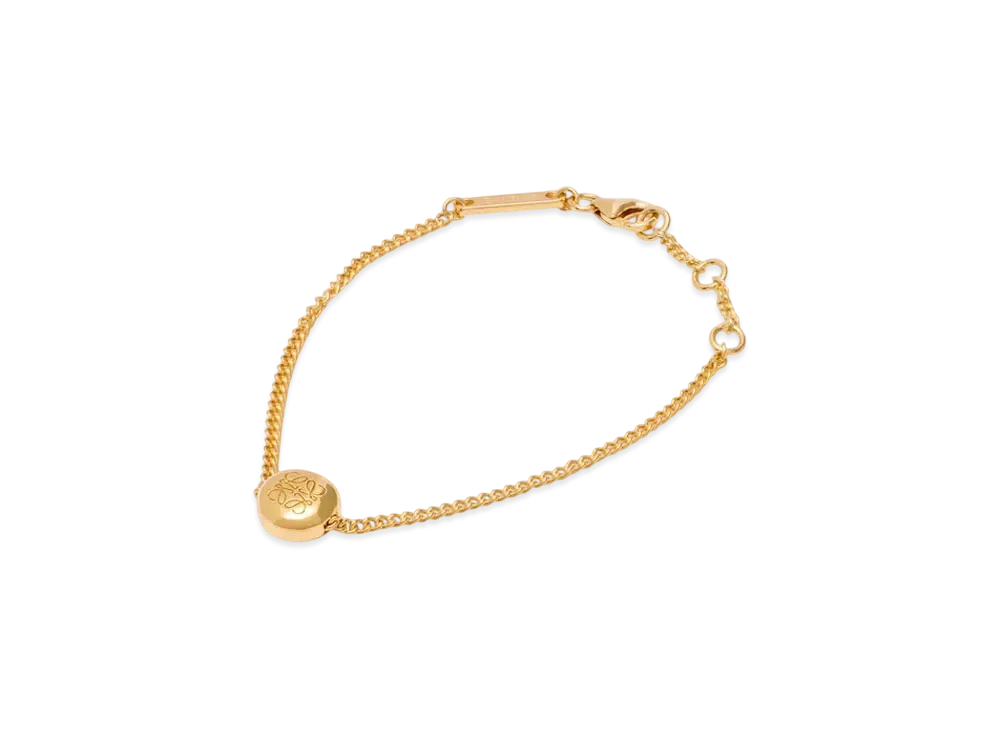 LOEWE Pebble Bracelet in Sterling Silver "Gold"