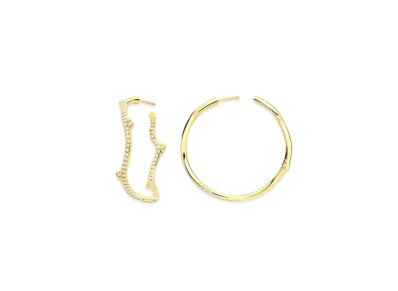 Dior Bois de Rose Earrings "Yellow Gold/Diamond"