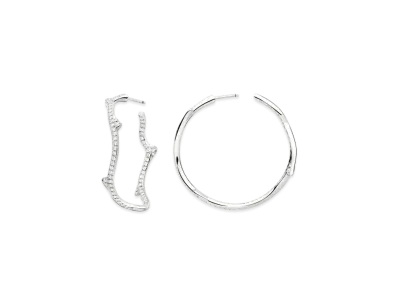 Dior Bois de Rose Earrings "White Gold/Diamond"