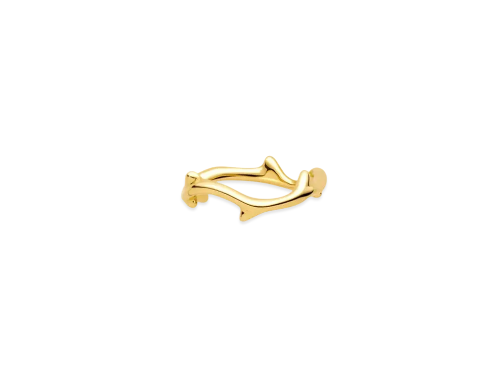 Dior Bois de Rose Earrings Ring "Yellow Gold"