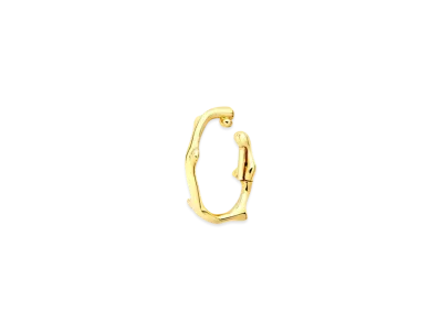 Dior Bois de Rose Single Ear Cuff "Yellow Gold"