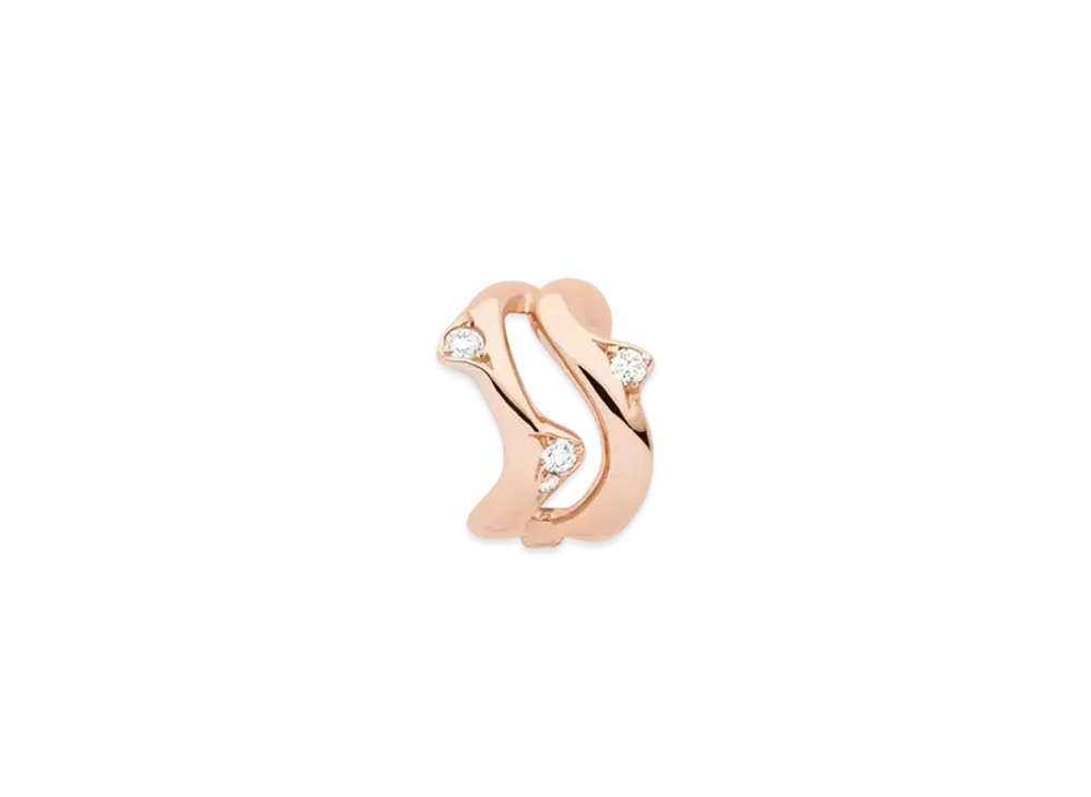 Dior Bois De Rose Ear Cuff Diamonds "Pink Gold"