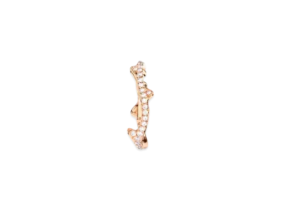 Dior Bois de Rose Single Ear Cuff "Pink Gold/Diamond"