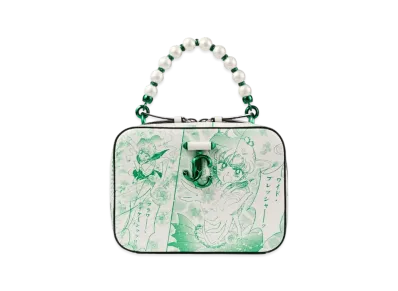 Jimmy Choo x Pretty Guardian Sailor Moon Sailor Jupiter Avenue Vanity Bag (Includes 2 Packs of Collector Cards)