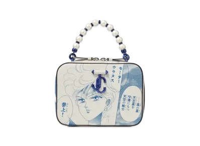 Jimmy Choo x Pretty Guardian Sailor Moon Sailor Uranus Avenue Vanity Bag (Includes 2 Packs of Collector Cards)