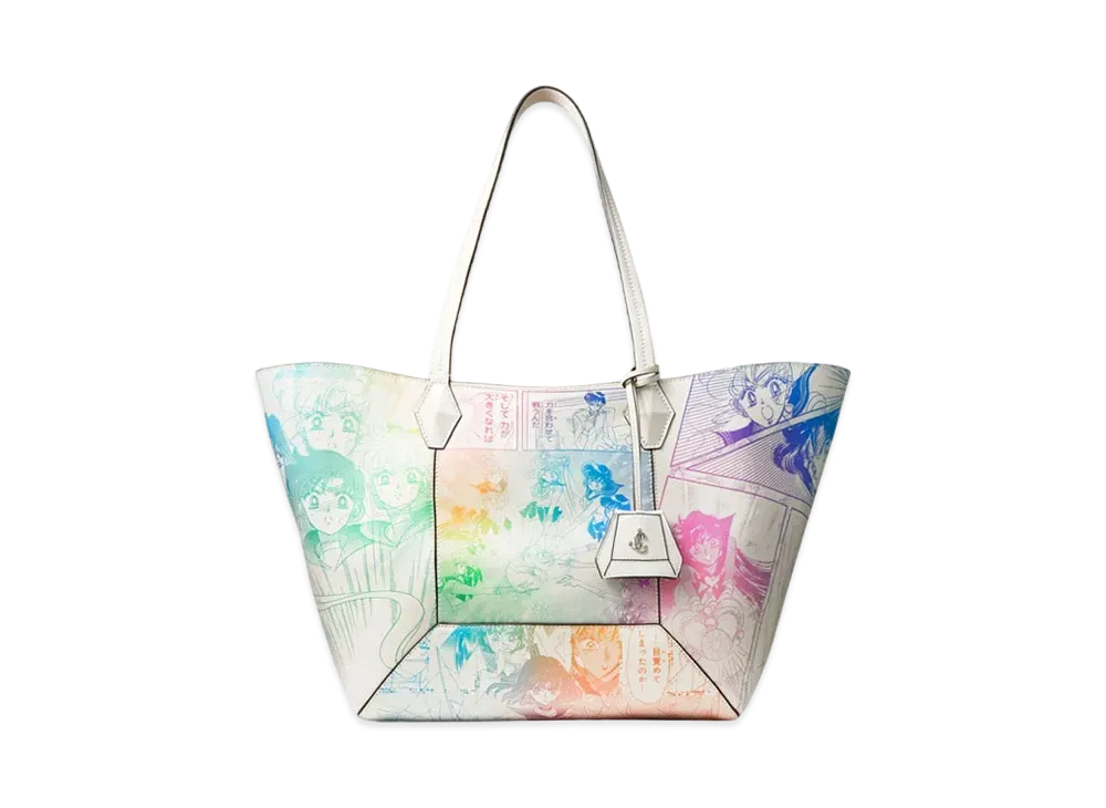 Jimmy Choo x Pretty Guardian Sailor Moon Sailor Guardians Diamond Tote/M (Not Includes Packs of Collector Cards)