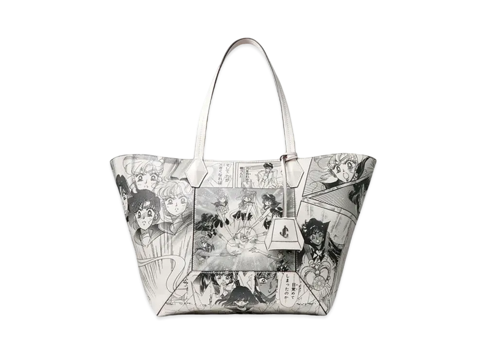 Jimmy Choo x Pretty Guardian Sailor Moon Sailor Guardians Diamond Tote/M (Not Includes Packs of Collector Cards)