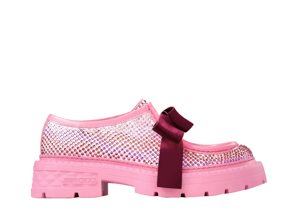 Jimmy Choo x Pretty Guardian Sailor Moon Super Sailor Moon Marlow Moccasin (Includes 2 Packs of Collector Cards)