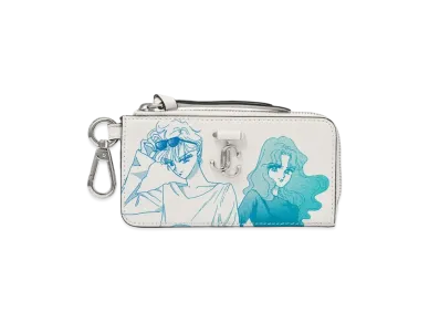 Jimmy Choo x Pretty Guardian Sailor Moon Haruka Teno & Michiru Kaio Lise-Z Card Holder (Not Includes Packs of Collector Cards)
