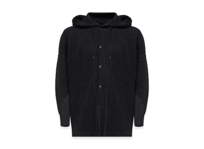 HOMME PLISSE ISSEY MIYAKE Hooded Jacket "Black"
