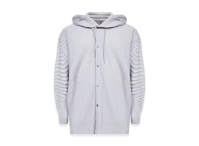 HOMME PLISSE ISSEY MIYAKE Hooded Jacket "Gray"