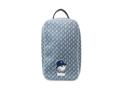 Jimmy Choo x Malbon Golf Denim Monogram Shoe Bag "Denim"
