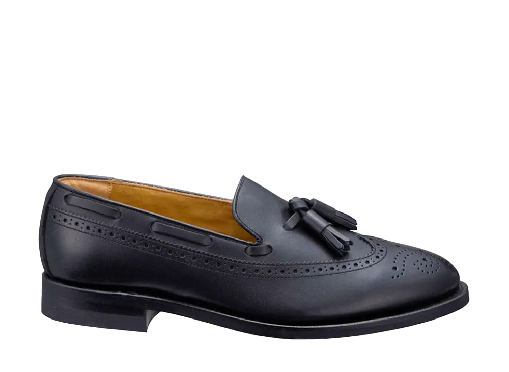 REGAL Tassel Calf Leather "Black" JE03AH