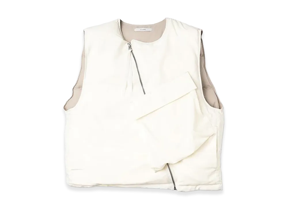 JieDa Puffer Vest "Off-White"