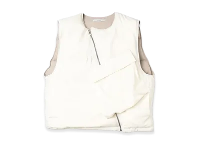 JieDa Puffer Vest "Off-White"