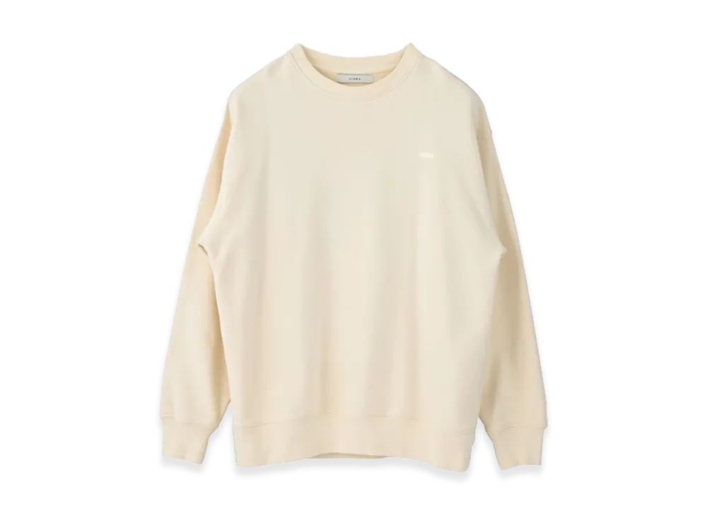 JieDa Overdye Embroidery Sweat Crew "Ivory"