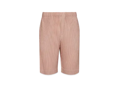 HOMME PLISSE ISSEY MIYAKE Shorts "Natural Wine Red"