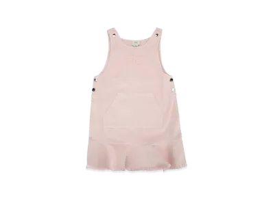 FENDI Kids Denim Color Dress "Pink"