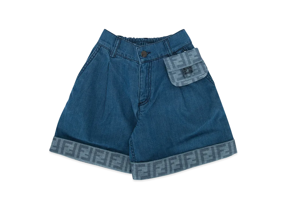 FENDI Kids Shorts "Dark Blue"