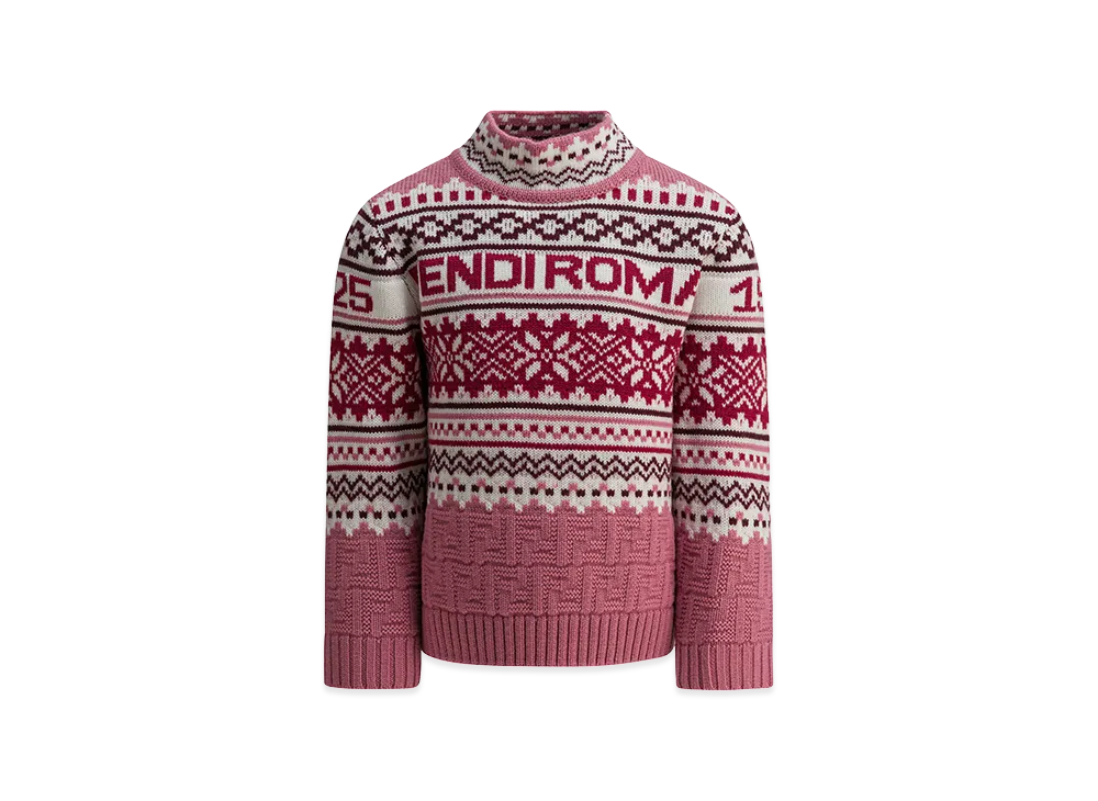FENDI Kids Knitwear "Pink"