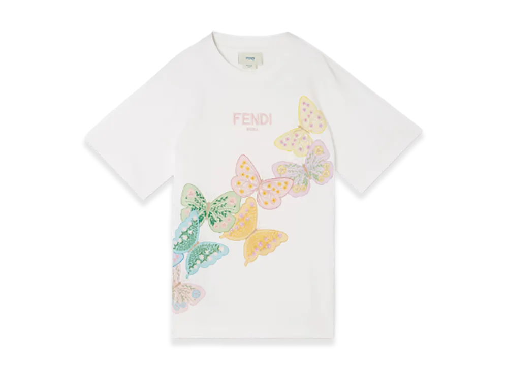 FENDI Kids T-Shirts "Chalk"