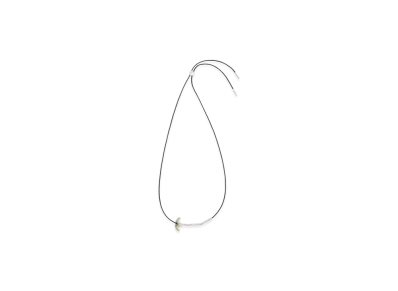 LOEWE Flower Necklace "Yellow/Silver"