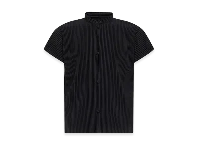HOMME PLISSE ISSEY MIYAKE Short Sleeve Shirt "Black"