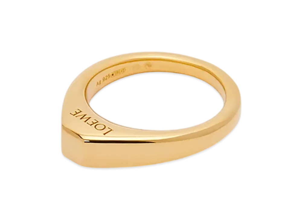 LOEWE Stirrup Ring "Gold"