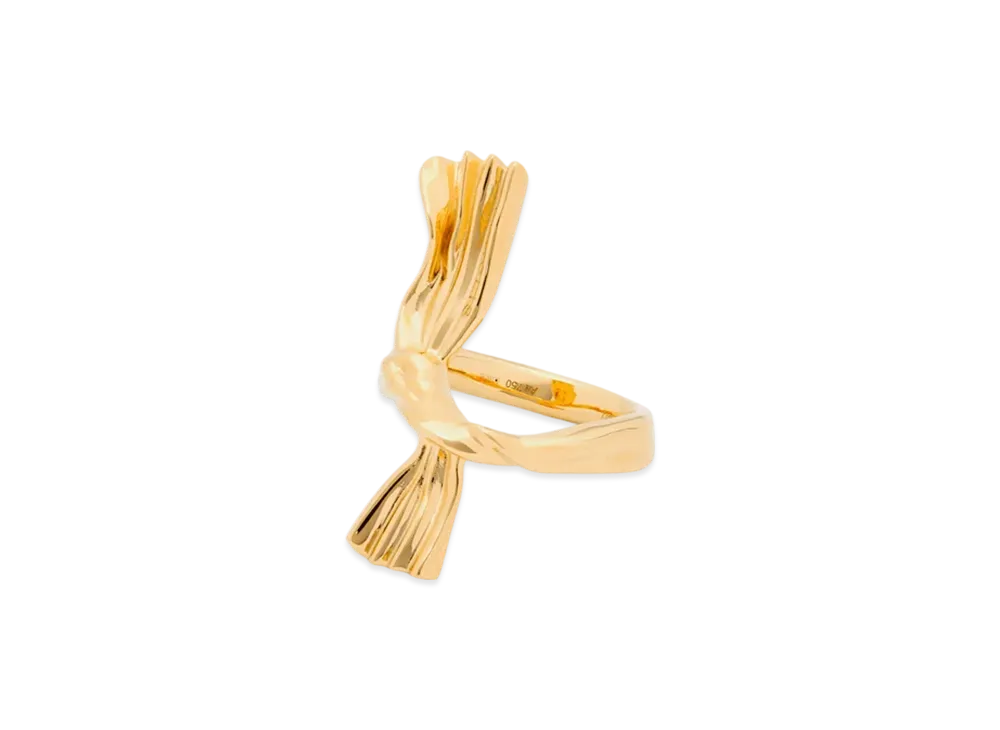 LOEWE Knuckle Knot Ring "Gold"