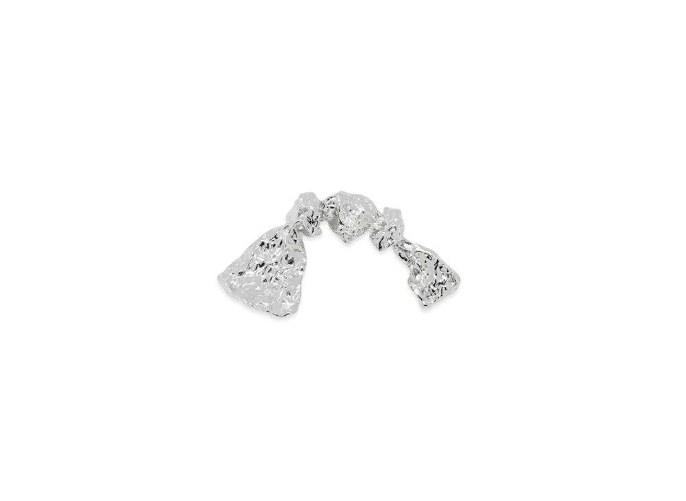 ロエベ x リンダ・ベングリス ボウタイ ブローチ スターリングシルバー "シルバー" JJL3245X01-1160(11037868)