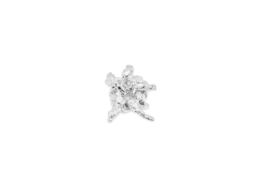 LOEWE x Lynda Benglis Tarantella Brooch in Sterling Silver "Silver"