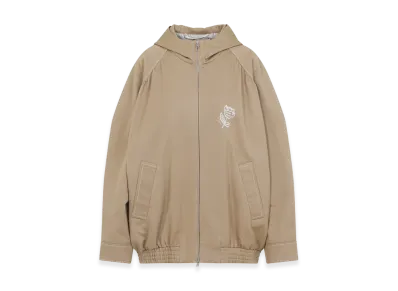 MARNI Women's Cotton Bomber Jacket "Cement"