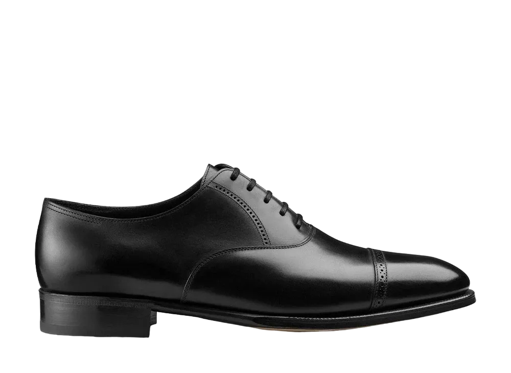 JOHN LOBB Philip II 7000 Oxford Calf "Black" E Prestige Leather Sole