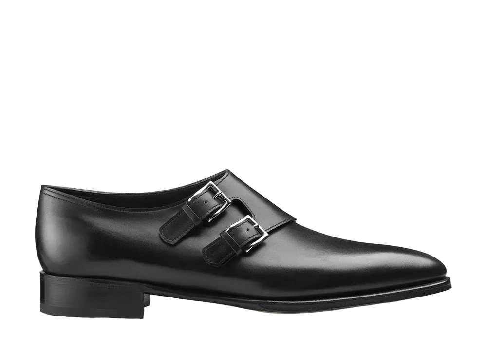JOHN LOBB Chapel 8000 Museum Calf "Black" E Prestige Leather Sole