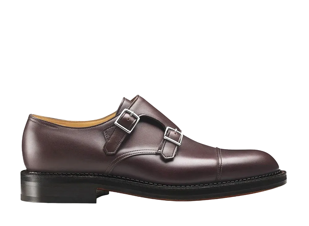 JOHN LOBB William New Standard 0015 Calf Leather "Redwood" E 2.5 Double Sole