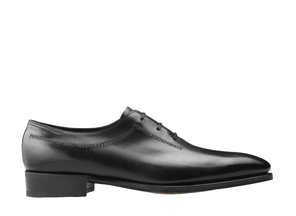 JOHN LOBB 2019 Holt 0118 Oxford Calf "Black" E Prestige Leather Sole