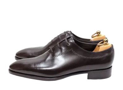 JOHN LOBB 2019 Holt 0118 Oxford Calf "Dark Brown" E Prestige Leather Sole