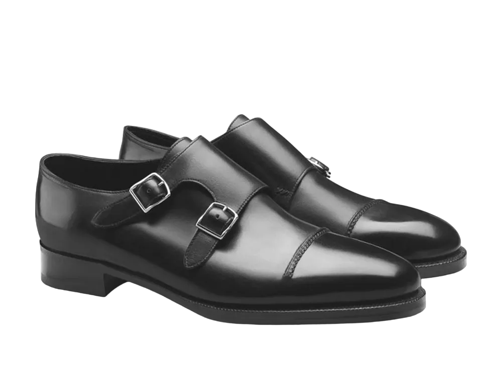 JOHN LOBB 2021 William 75 9795 Glazing Calf "Black" E Chambord Double Sole